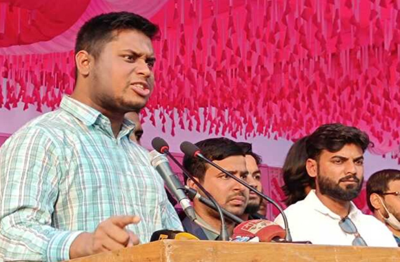 “Beware, Hasina Might Sneak In: Hasnat Abdullah Warns at Chuadanga Event”